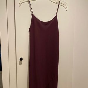 Wilfred Plum Slip Dress